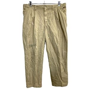 Dickies ワークパンツ W40 ディッキーズ ビッグサイズ ベージュ メキシコ製 古着卸 アメリカ仕入 2404-366