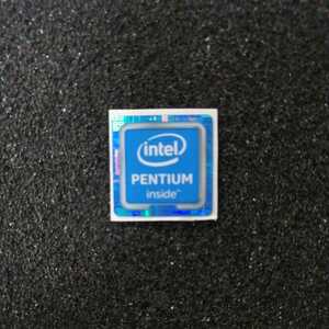 Pentium 六世代 ブルー エンプレムシール