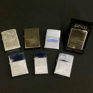 【１円スタート!】ZIPPO★ジッポー★7点まとめ★OUR CENTURY★WILD WEST★ZIPPO CLUB★B.F. Goodrich★着火未確認★現状渡し★中古品