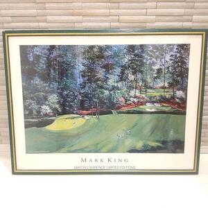 MARK KING マークキング アートポスター 絵画 golf ゴルフ場