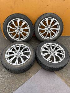 ☆バリ山！！☆　175/60R16　82Q　DUNLOP　WINTERMAXX　WM01　アルミ　BALMINUM　4H　16×6J　PCD100　IS45　４本　A223