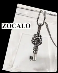 ソカロ　ZOCALO　ネックレス　Key　　アンティークキー