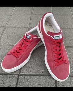 PUMA SUEDE CLASSICプーマスエードクラシック赤25㎝ 352634 05