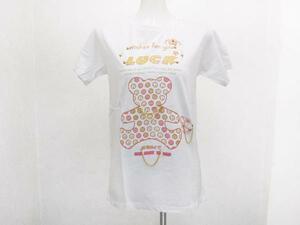 hot-ticket チェーン半袖Tシャツ 白色ホワイト レディース / ルゥ・ディ ROUX DI女性Tee 1252