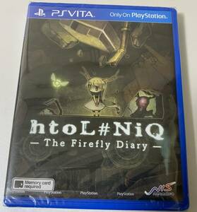 ★海外版・アジア版★PSV★ htoL#NiQ The Firefly Diary ホタルノニッキ 英語 新品 激レア