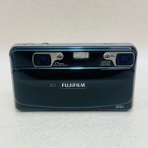 64★美品★ FUJIFILM 3Dカメラ FinePix REAL 3D W1 ブラック　動作品