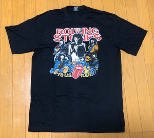 激レア ローリングストーンズ USA製 デッドストック Tシャツ XLサイズ バンドT 26