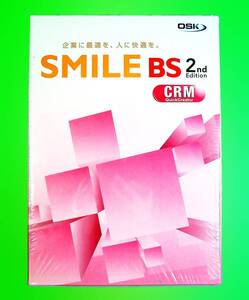 【4626】 OSK Smile BS 2nd CRM QuickCreater スタンドアローン版 未開封品 顧客管理 顧客関係管理 カスタマー管理 スマイル 4948269111609