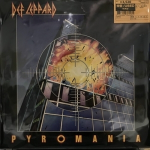 【新宿ALTA】DEF LEPPARD/炎のターゲット(25PP59)