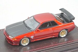 ignition model イグニッションモデル 1/64 Nissan 日産 Skyline スカイライン GT-R ニスモ (R32) レッドメタリック IG2690