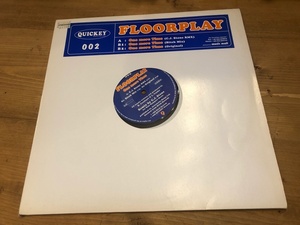 12”★Floorplay / One More Time / C.J. Stone / ハード・トランス！