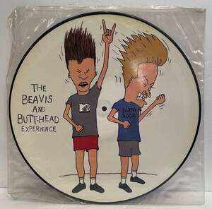 ◇希少!ピクチャー盤LP◇V.A./The Beavis And Butt-Head Experience GEF 24613/Nirvana Anthrax Megadeth Red Hot Chili Peppers MTV