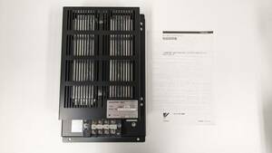 未使用品 YASKAWA SGDV用回生抵抗器 RESISTOR UNIT JUSP-RA04 説明書付