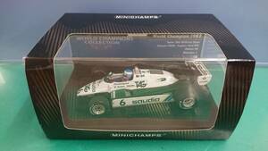 MINICHAMPS 1/43 WORLD CHAMPIONS COLLECTION TAG ウィリアムズ チーム FW08 ケイヨ・ケケ・ロズベルグ 1982　ミニチャンプス