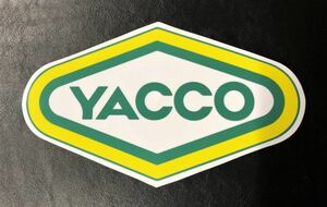 YACCO ヤッコ ステッカー ポルシェ フォルクスワーゲン アウディ メルセデスベンツ 911 996 991 992 718 356 930 964 993 ※1枚のみ (ac2