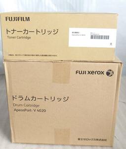 【送料無料】 FujiXerox 純正ドラムカートリッジ CT351070 1本 純正トナー CT202377 1本　ApeosPort-V　4020 用