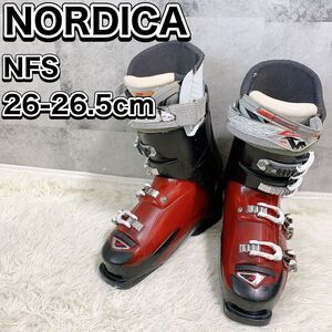 NORDICA NFS ノルディカ 26 26.5cm スキーブーツ レッド