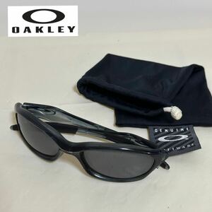 ST■ OAKLEY オークリー サングラス ブラック 黒 クリア メガネ 眼鏡 スポーツサングラス ランニング ウォーキング スポーツ ケース付き