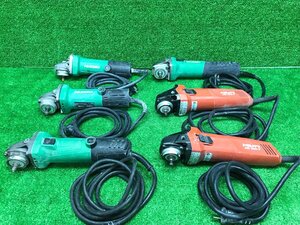 6台セット ジャンク HiKOKI ハイコーキ G10SP5 G10VE G10SH6 HILTI ヒルティ AG 100-7 ディスクグラインダー 100ｍｍ サンダー 研磨機