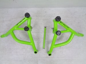 ニンジャ400 ninja400 EX400G 18-22 CRAZY IRON クレイジーアイアン スタントケージ エンジンガード 良品【F181】