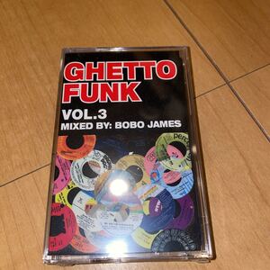 D.L a.k.a. BOBO JAMES /GHETTO FUNK VOL.3 "CASSETTE TAPE"