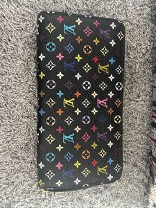 【美品】 ルイヴィトン LOUIS VUITTON 長財布 マルチ モノグラム