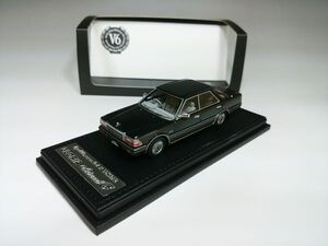 イグニッションモデル/トミーテック 1/43 日産 グロリア HT V20 ターボ アストロードG　ブラック/グレー T-IG4315