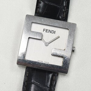 1円 不動品 腕時計 フェンディ FENDI 015-4000L FF クォーツ メンズ 同梱不可