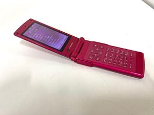 docomo FOMA F-02B FUJITSU ガラケー ケータイ 簡易動作確認＆簡易清掃&初期化OK 判定○ a734