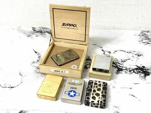 ZIPPO/ジッポー オイルライター まとめ5個セット USED 現状品