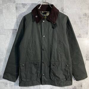 英国製 Barbour バブアー オイルドジャケット SL BEDALE セージ 36