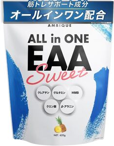 パイナップル 620g オールインワンEAA BCAA クレアチン グルタミン クエン酸 HMB アンビーク 必須アミノ酸9種配合