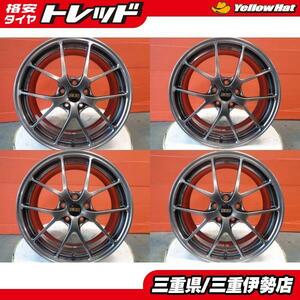 鍛造 BBS RI-A020 FORGED 18インチ 7.5J +48 5H112 中古 希少品 ホイール 4本 F55 F56 F57 ミニクーパー F54 F60 伊勢