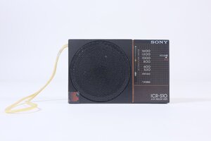 コンパクトラジオ SONY ICR-S10 / ソニー / AM / 昭和 / レトロ / アンティーク / ラジオ / 現状品