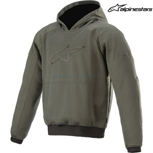 在庫あり アルパインスターズ ジャケット 4209221 AGELESS HOODIE MILITARY GREEN MELANGE(6126) サイズ:XL