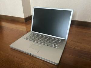 PowerBook G4 Alminiumモデル (型番：A1106) 15インチ