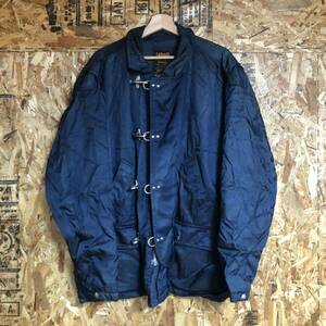 ビックサイズ 90s schott ファイヤーマンジャケット ヴィンテージ ネイビー ジャケット JACKET ミリタリー ショット idel ジッパー XL