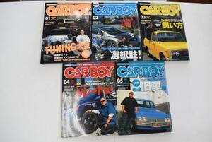 ◆◇CAR BOY 2007年1月号～5月　8月号～12月号　10冊◇◆