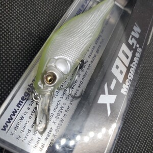 Megabass メガバス X-80SW PMシースルーレモン まとめて取引歓迎