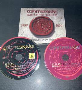 ホワイトスネイク WHITESNAKE ★ SLIP OF THE TONGUE / 20TH ANNIVERSARY / CD+DVD ★ STEVE VAI VANDENBERG