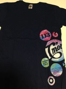 B’z C’mon Tシャツ ネイビー Lサイズ 「B’z LIVE-GYM 2011 -C’mon-」会場Ｔシャツ（埼玉スーパーアリーナ）★長期保管・未着用