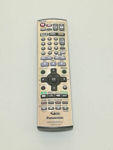 ★☆21240　除菌・簡易清掃済　送料210　Panasonic パナソニック DVD/VHS/テレビ用リモコン EUR7721X40 　赤外線発光確認済☆★