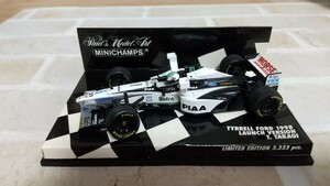 1/43 MINICHAMPS ミニチャンプス ティレル フォード 1998 LAUNCH VERSION T-虎之助 .TAKAGI.現状品. 画像確認 商品説明.自己紹介必読下さい