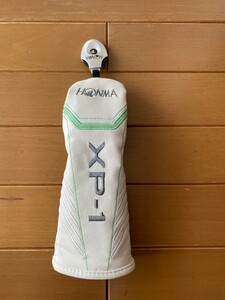 本間ゴルフ HONMA ホンマ XP 1 ヘッドカバー HEAD COVER ユーティリティ UT U ホワイト 白 美品 カバー WHITE 希少 