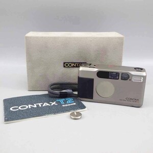 1円〜 Contax コンタックス T2 フィルムカメラ Carl Zeiss Sonnar 2.8/38 T* ※動作確認済み カメラ 154-3206996【O商品】