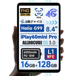 ALLDOCUBE iPlay60mini Pro 8.4インチタブレット デュアルスピーカーステレ(中古品)