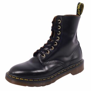 美品 ドクターマーチン Dr.Martens ショートブーツ 8ホール PASCAL レースアップ レザー シューズ レディース UK4 cf10do-rm24r07333