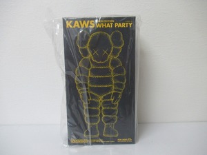  KAWS WHAT PARTY MEDICOM TOY BE@RBRICKカウズ メディコムトイ yellow イエロー 新品未開封