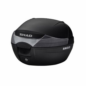 バイク リアボックス ハードケース SHAD SH33 リアボックス 無塗装ブラック