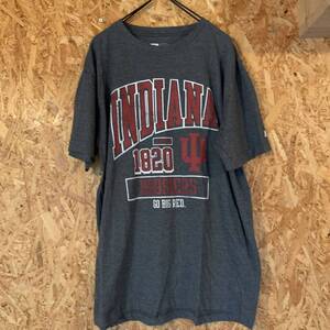 美品　US古着　RUSSELL INDIANA 半袖Tシャツ プリントTシャツ ビックサイズ　アメリカ仕入れ　1813